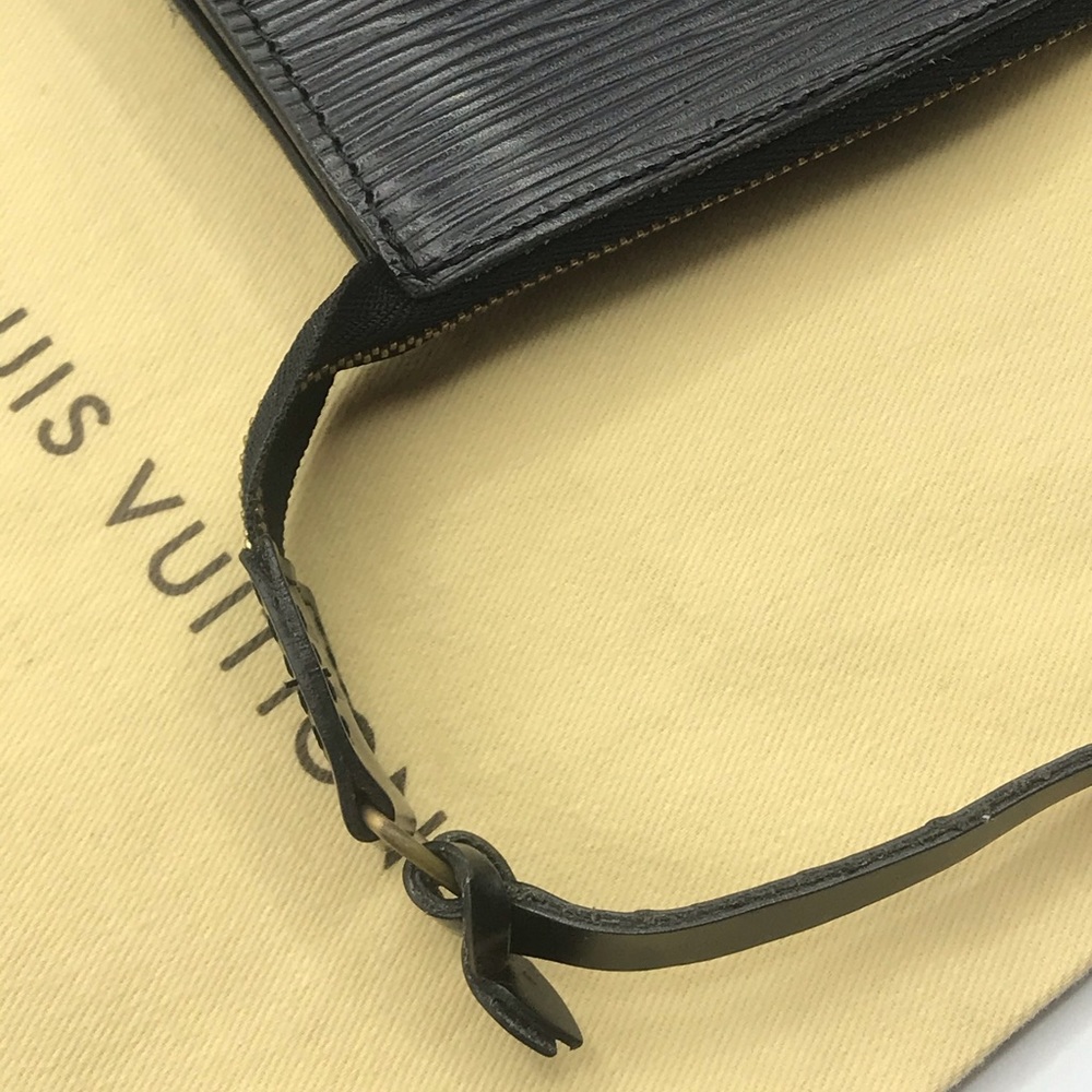Louis Vuitton Epi Pochette Clutch Wristlet Pouch - Picture 12 of 15